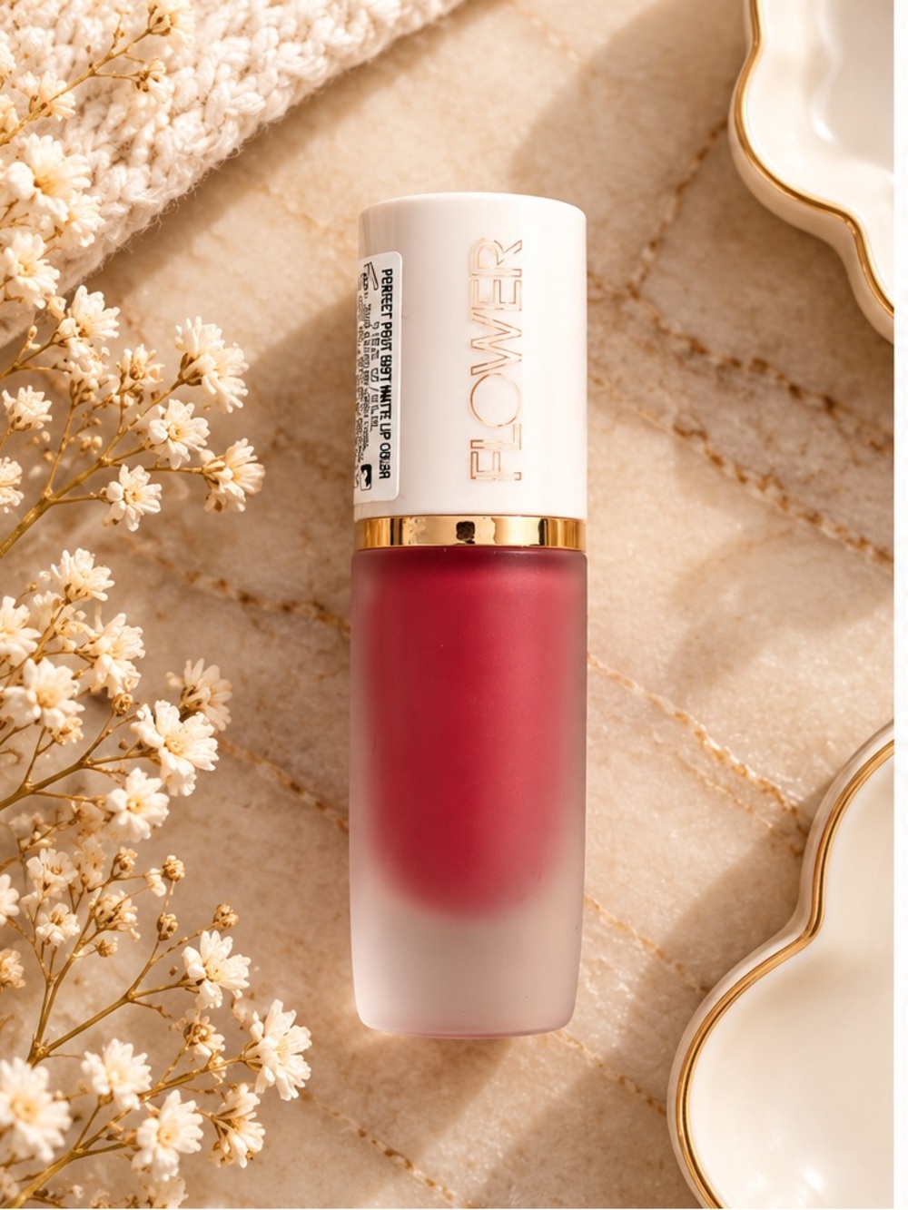 Flower Beauty Perfect Pout Soft Matte Lip Color – Fig